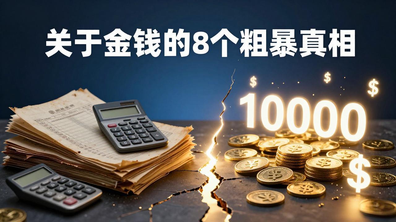 付费文章：关于金钱的 8 个粗暴真相，彻底重塑你的赚钱思维与财富认知-源创文化-逐光轻创终点站