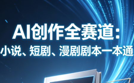 AI创作全赛道：小说、短剧、漫剧剧本一本通(更新5月)-源创文化-逐光轻创终点站