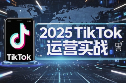 2025TikTok电商运营,掌握TikTok店铺运营核心技巧,实现低成本高转化-源创文化-轻创终点站